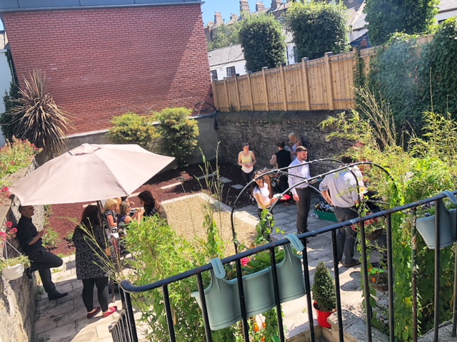 Social life back garden