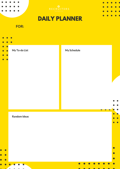 Daily planner 10