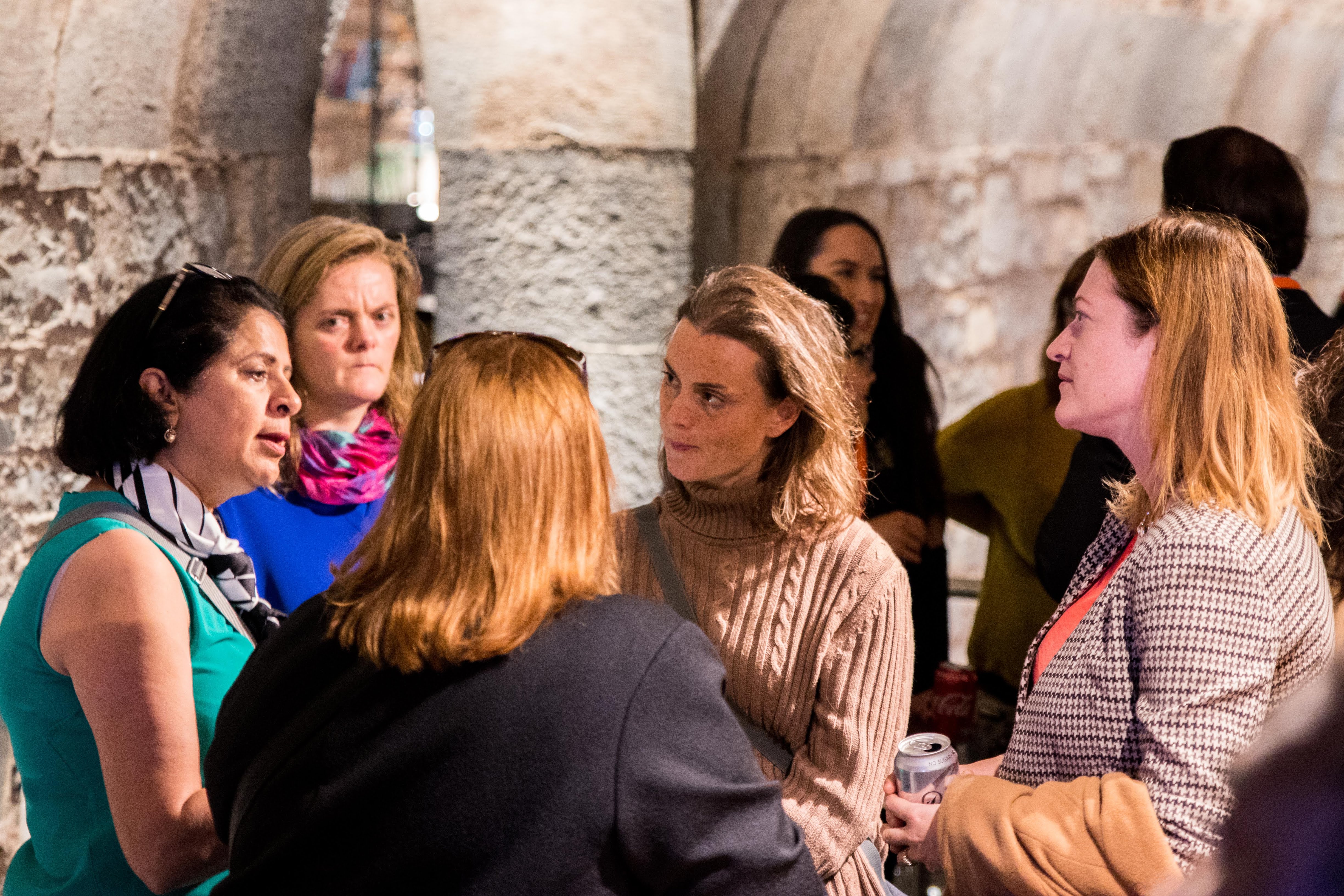 Networking at the event