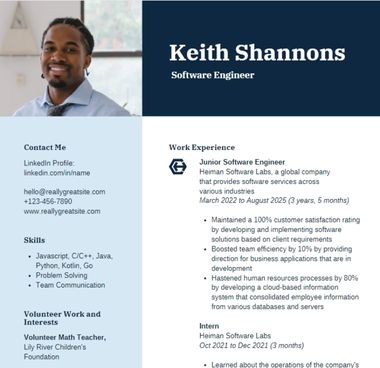 CV