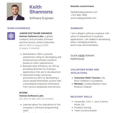 CV